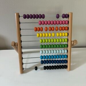 IKEA Multicolor Wooden Abacus for Kids